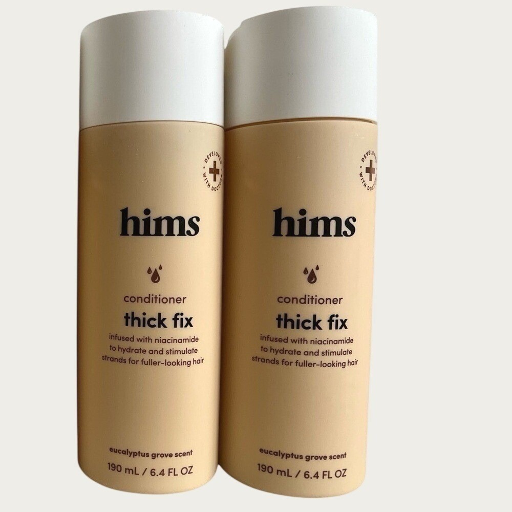 Hims Thick Fix Conditioner Set Of Two Eucalyptus Grove Scent New Sealed